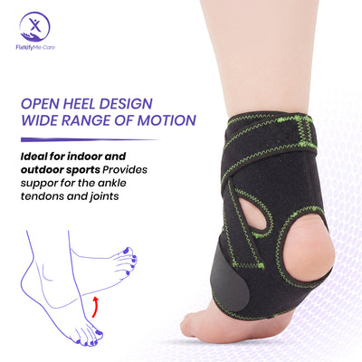 Adjustable Ankle Support Brace for Men & Women
