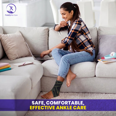 Adjustable Ankle Support Brace for Men & Women