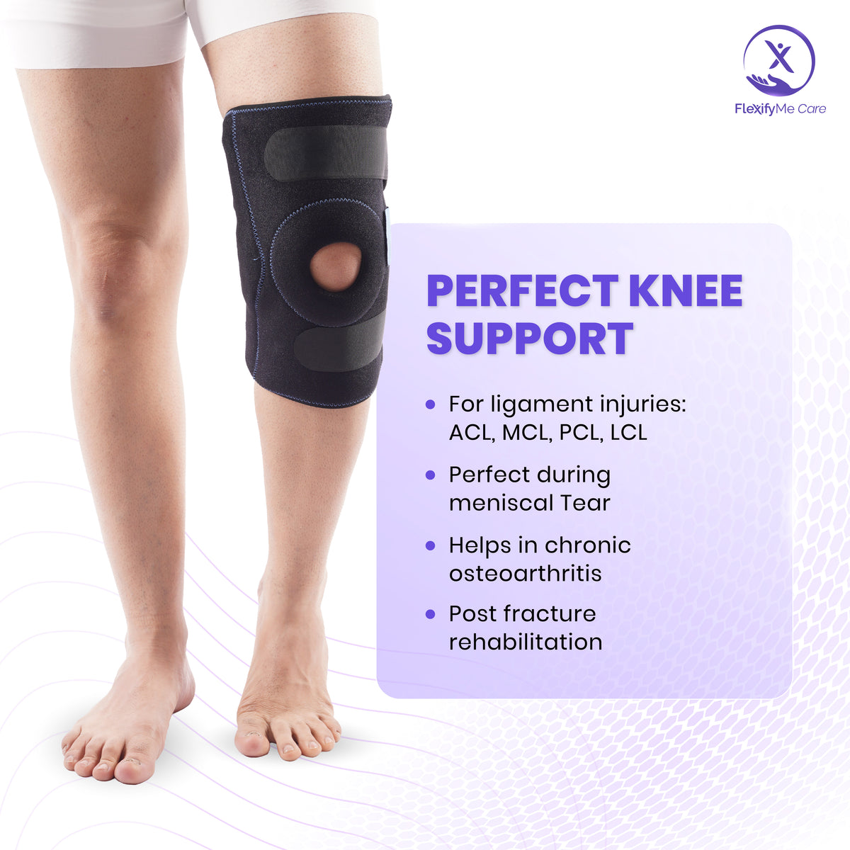 Hinged Knee Brace Support for Men & Women