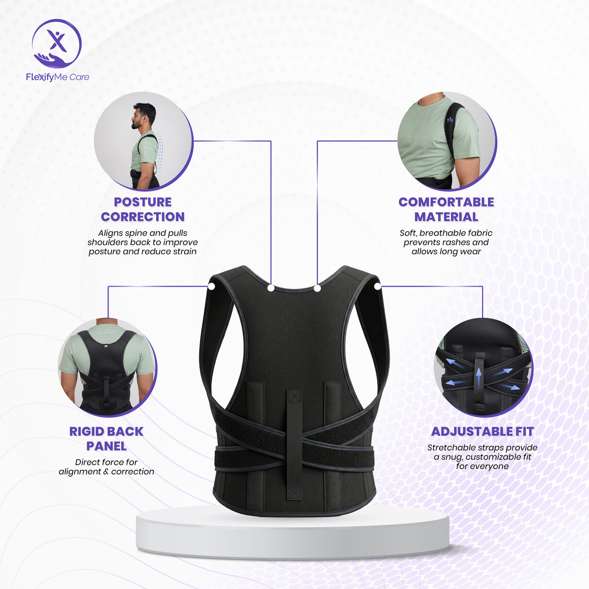 Active Posture Corrector for Men & Women