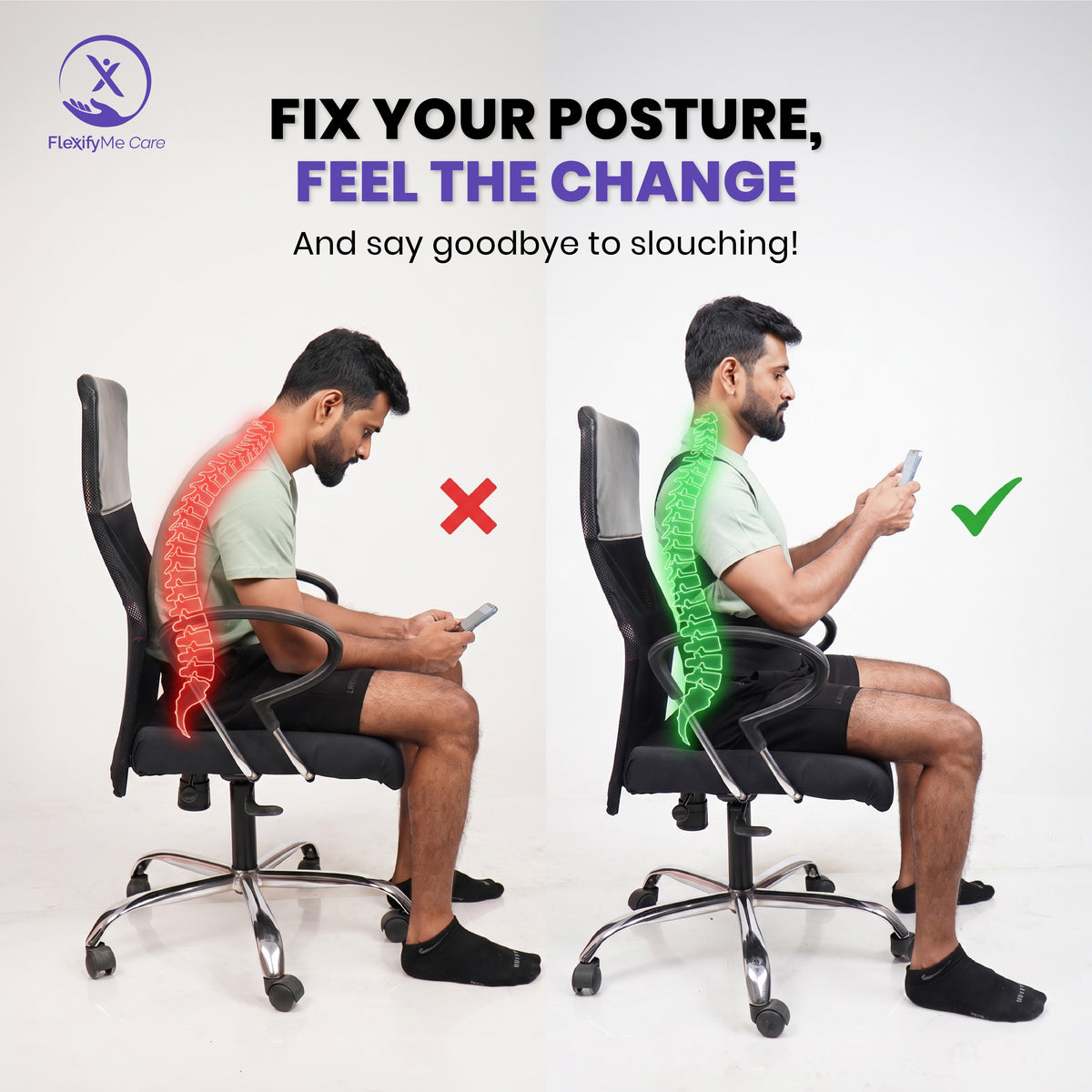 Active Posture Corrector for Men & Women