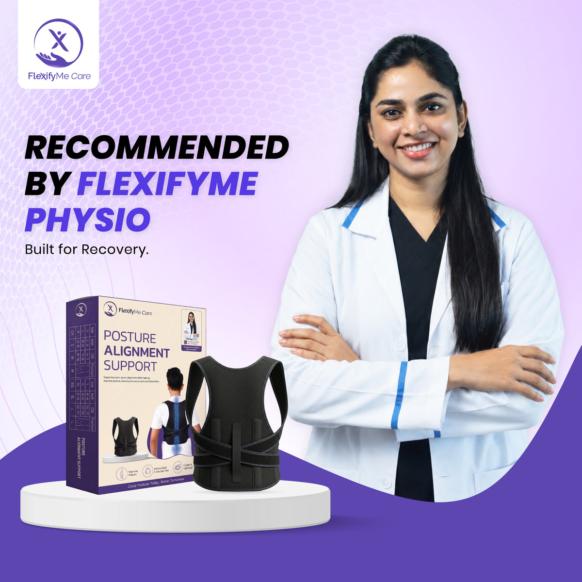 Active Posture Corrector for Men & Women