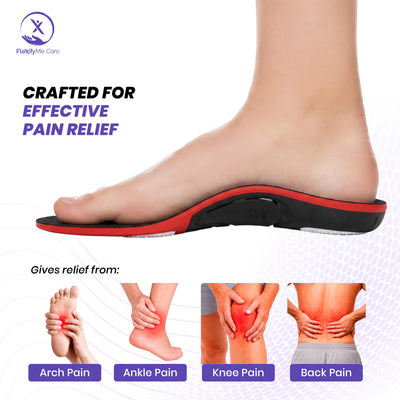 Memory Foam Shoe Insoles | Shock Absorbing & Height Boost